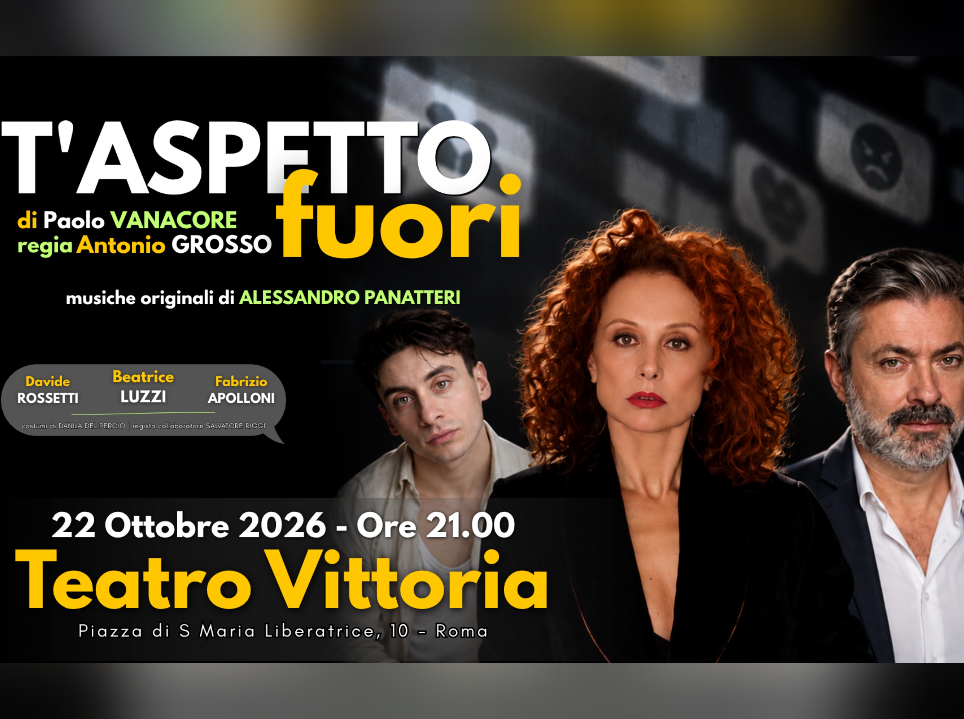 T'aspetto fuori!